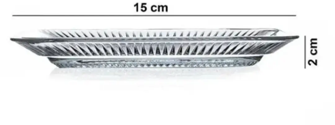 Pasabahce Elysia Serveerschaal - 150x150mm - Set 2 - afbeelding 2 van 4