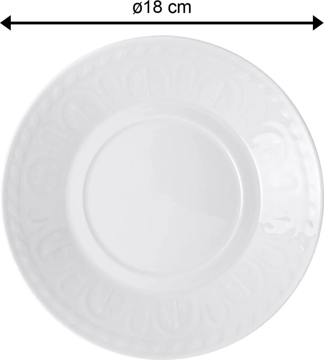 Villeroy & Boch Cellini Frühstücks-/Suppenuntertasse 18cm - 6 Stuks