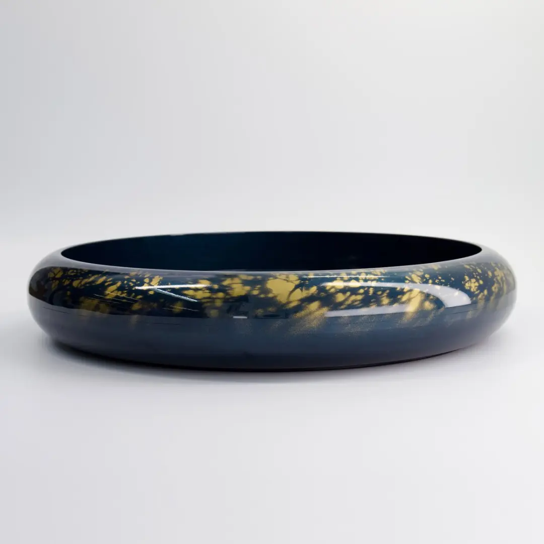 Tokyo Design Studio Sushi Oke Blue Gold Marble Hangiri - 43,8cm
