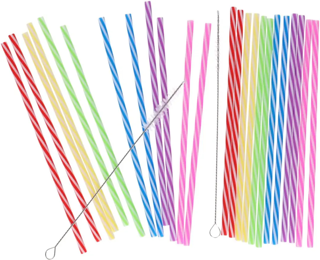 Bellatio Design Drinkrietjes Multicolor