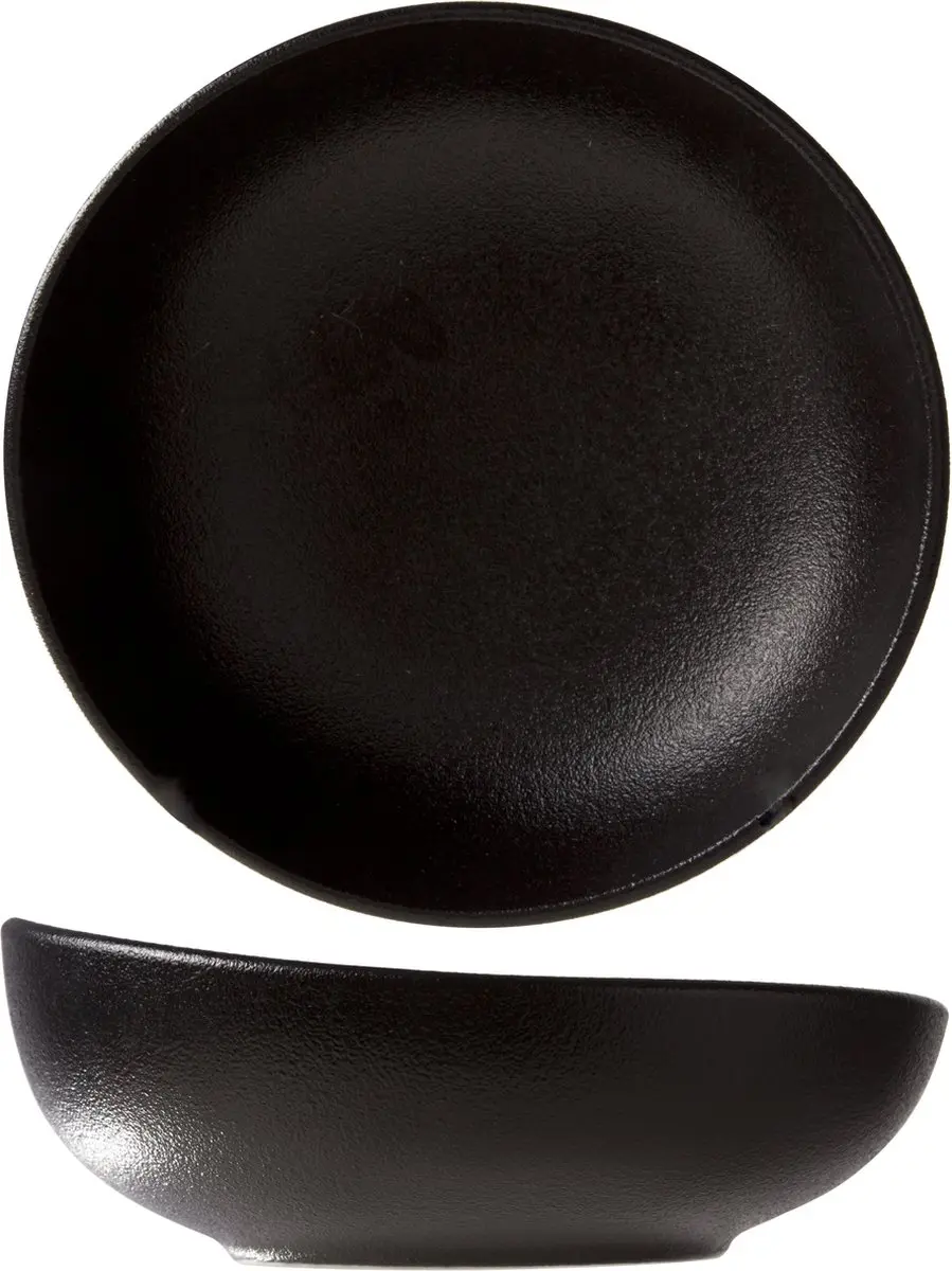 Cosy&Trendy Blackstone Kommetje Ø16cm - Zwart