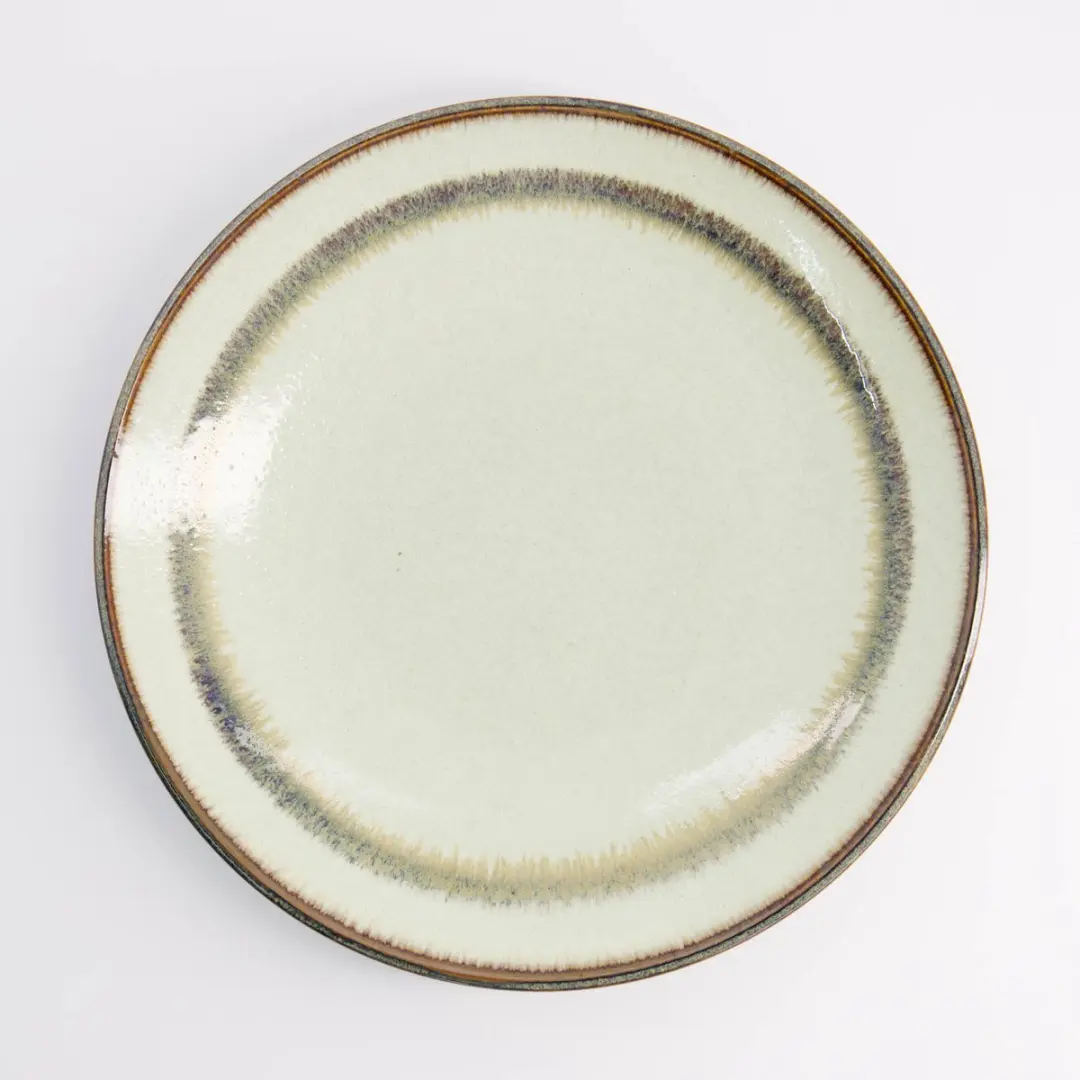 Tokyo Design Studio Wasabi Rond Bord Beige 22,7x3,1cm