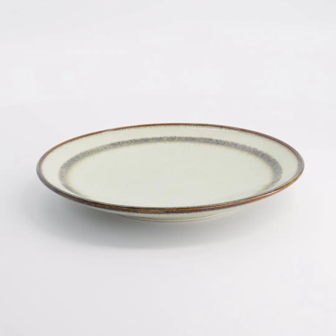 Tokyo Design Studio Wasabi Rond Bord Beige 22,7x3,1cm