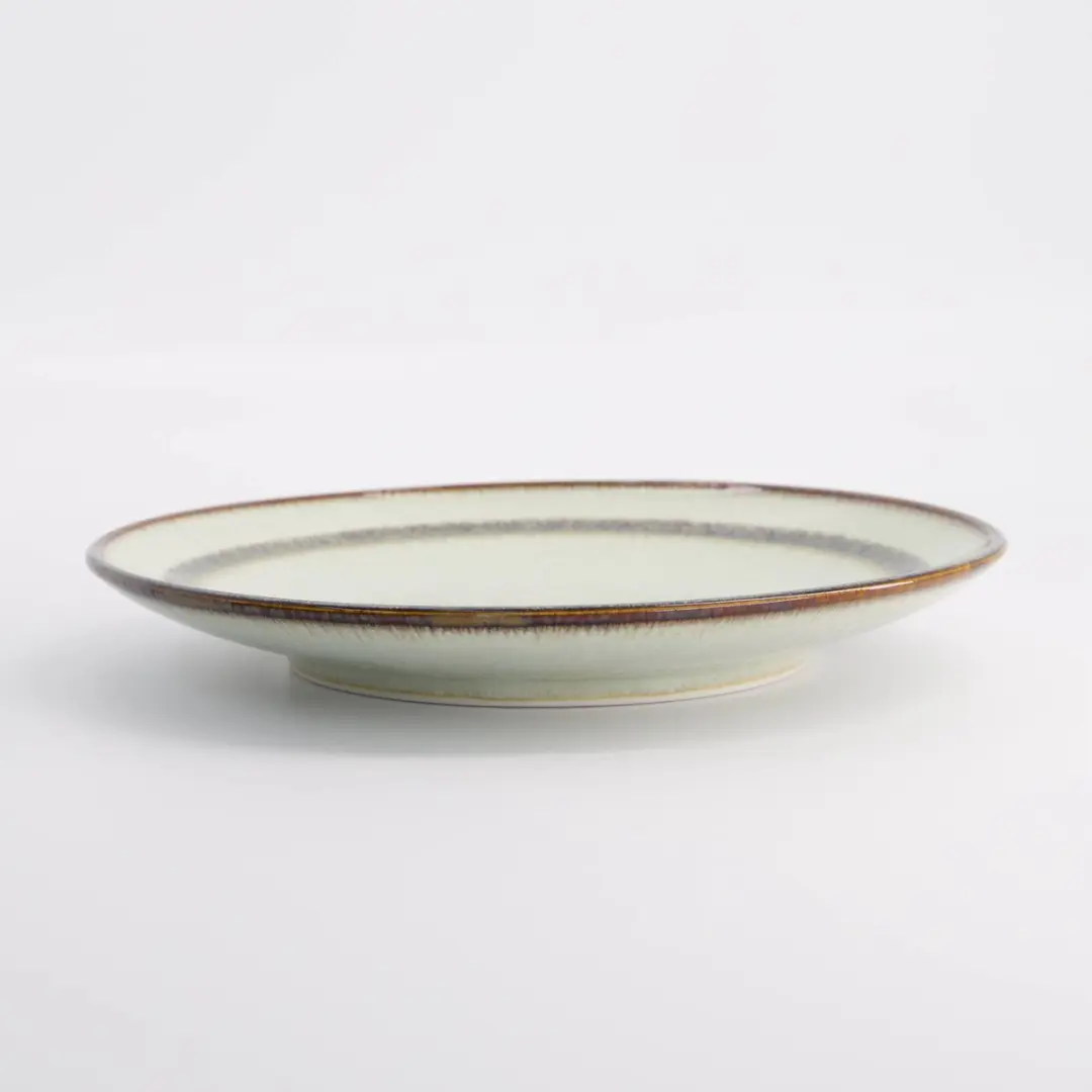 Tokyo Design Studio Wasabi Rond Bord Beige 22,7x3,1cm