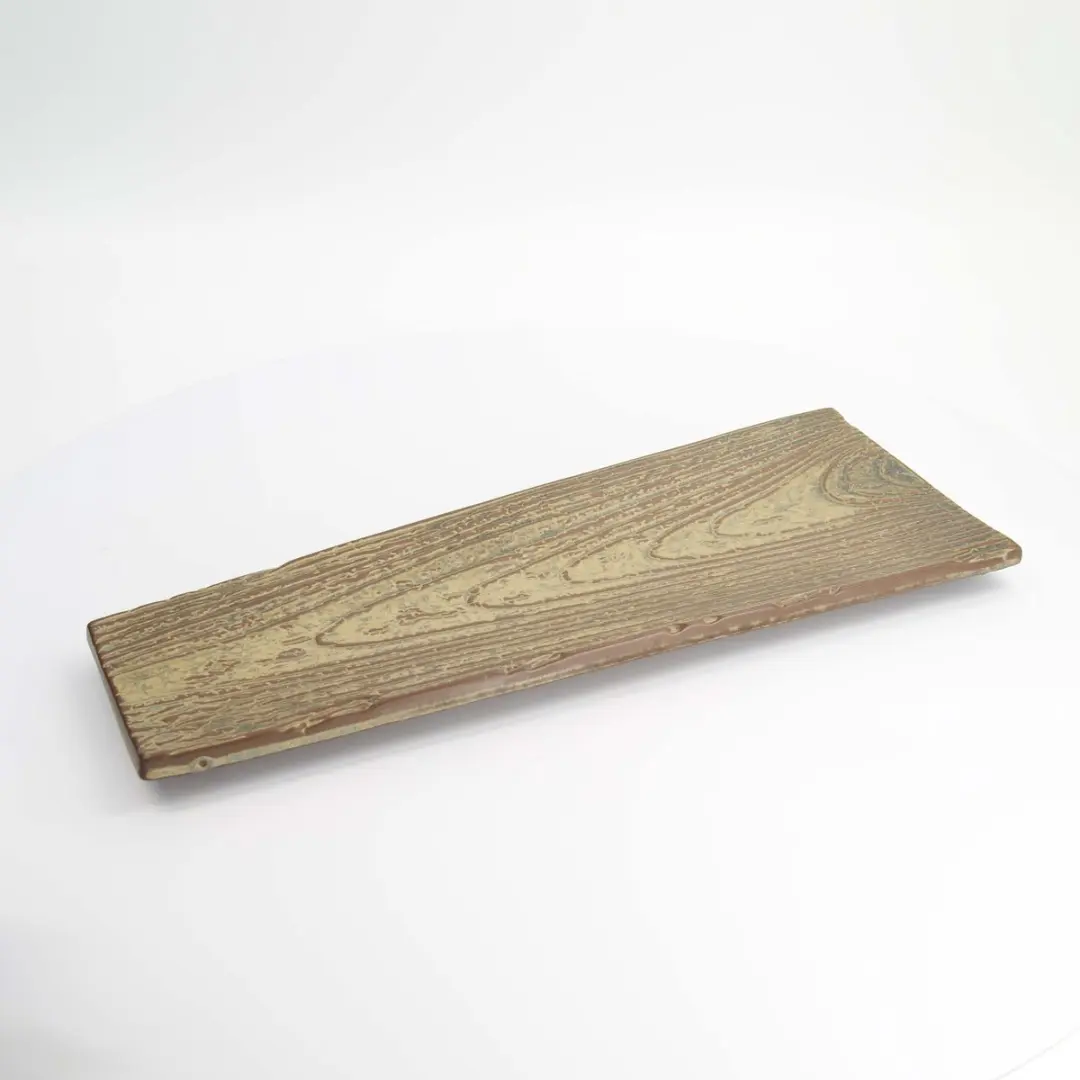 Tokyo Design Studio Houtlook Serveerbord 46x16cm - Bruin
