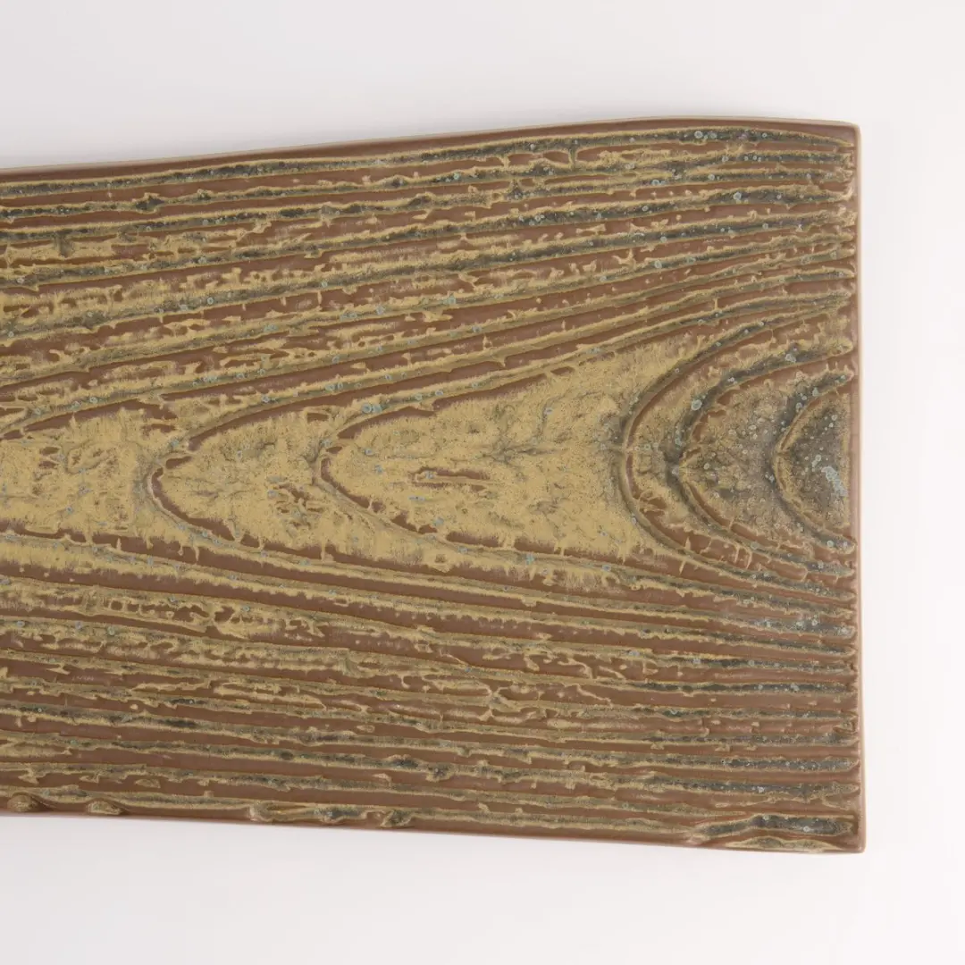 Tokyo Design Studio Houtlook Serveerbord 46x16cm - Bruin