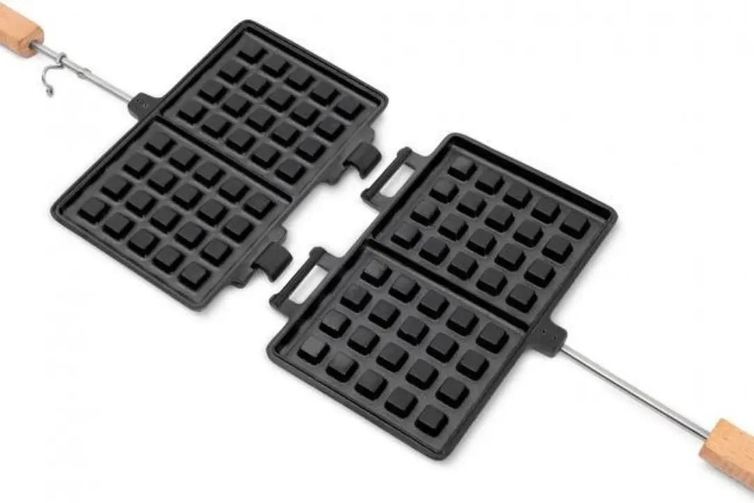 Petromax Gietijzeren Wafelijzer PX WF-IRON-S - 1 Brander - Zwart - afbeelding 4 van 6