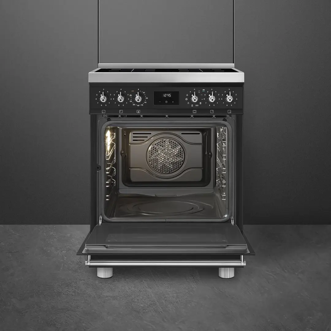 Smeg C6IPMBM2 Inductiefornuis 60cm - Pyrolyse - Zwart