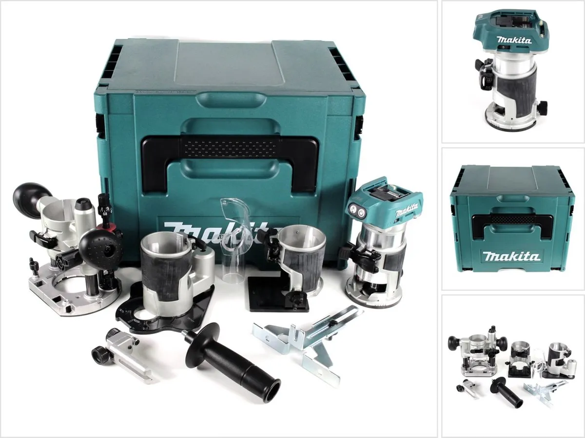 Makita DRT50ZJX3 Boven- en Kantenfrees 18V - afbeelding 6 van 6