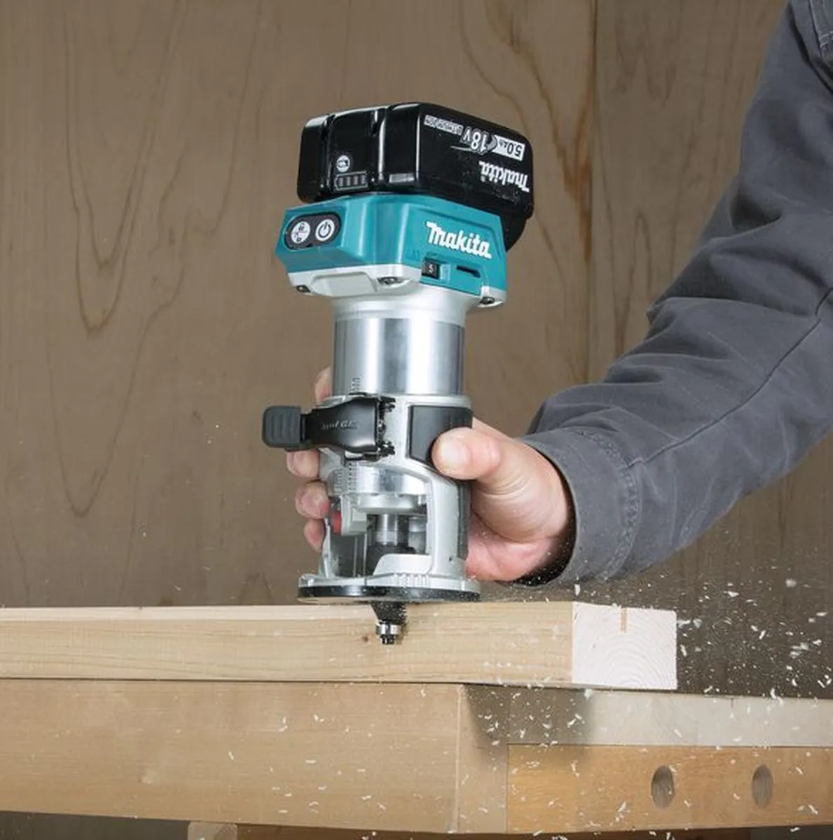 Makita DRT50ZJX3 Boven- en Kantenfrees 18V