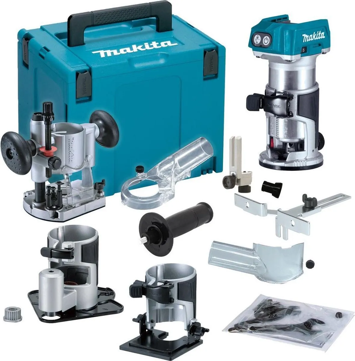 Makita DRT50ZJX3 Boven- en Kantenfrees 18V