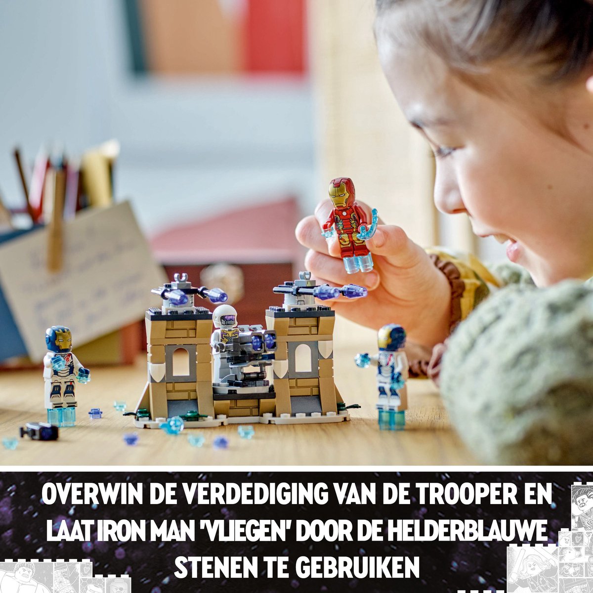 LEGO Marvel Iron Man & Iron Legion vs. Hydra soldaat - 76288