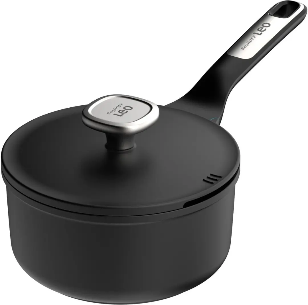 BergHOFF Phantom Kookset 3-delig - 24/18/28cm - Keramische Antiaanbaklaag - Zwart