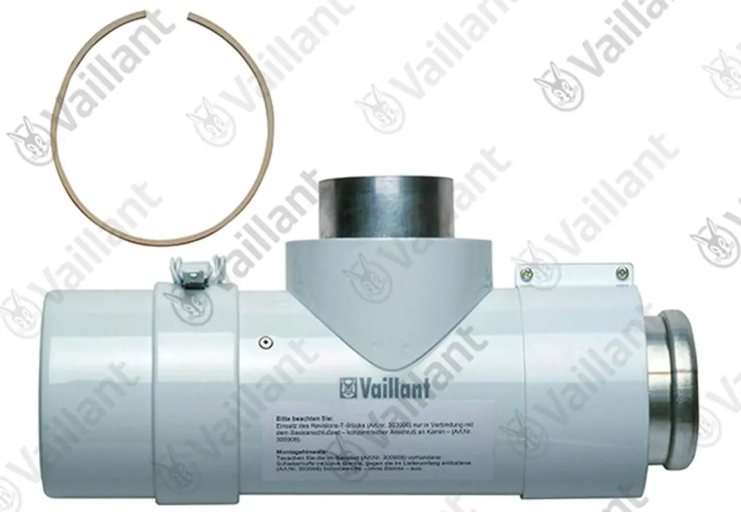Vaillant T-stuk 63/96 Alu 129263