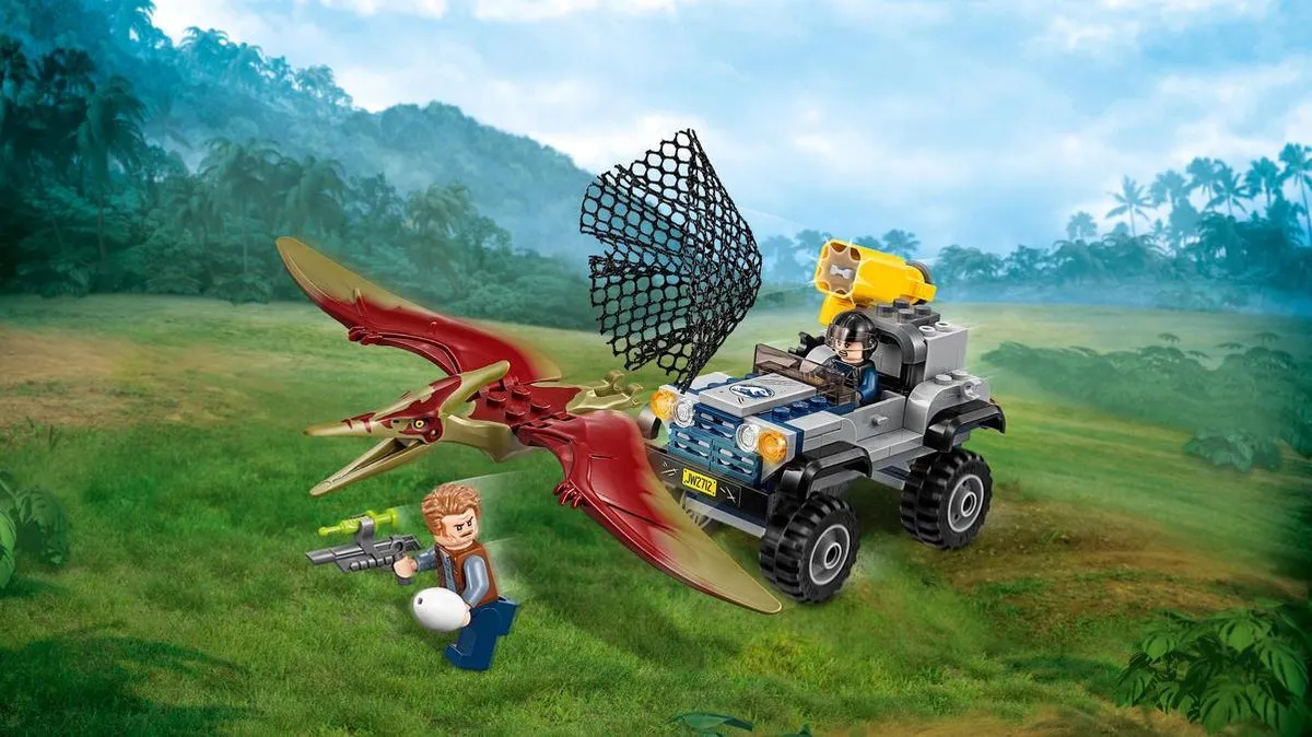 LEGO Jurassic World Achtervolging Pteranodon 75926 - 126 Stukken - afbeelding 4 van 6