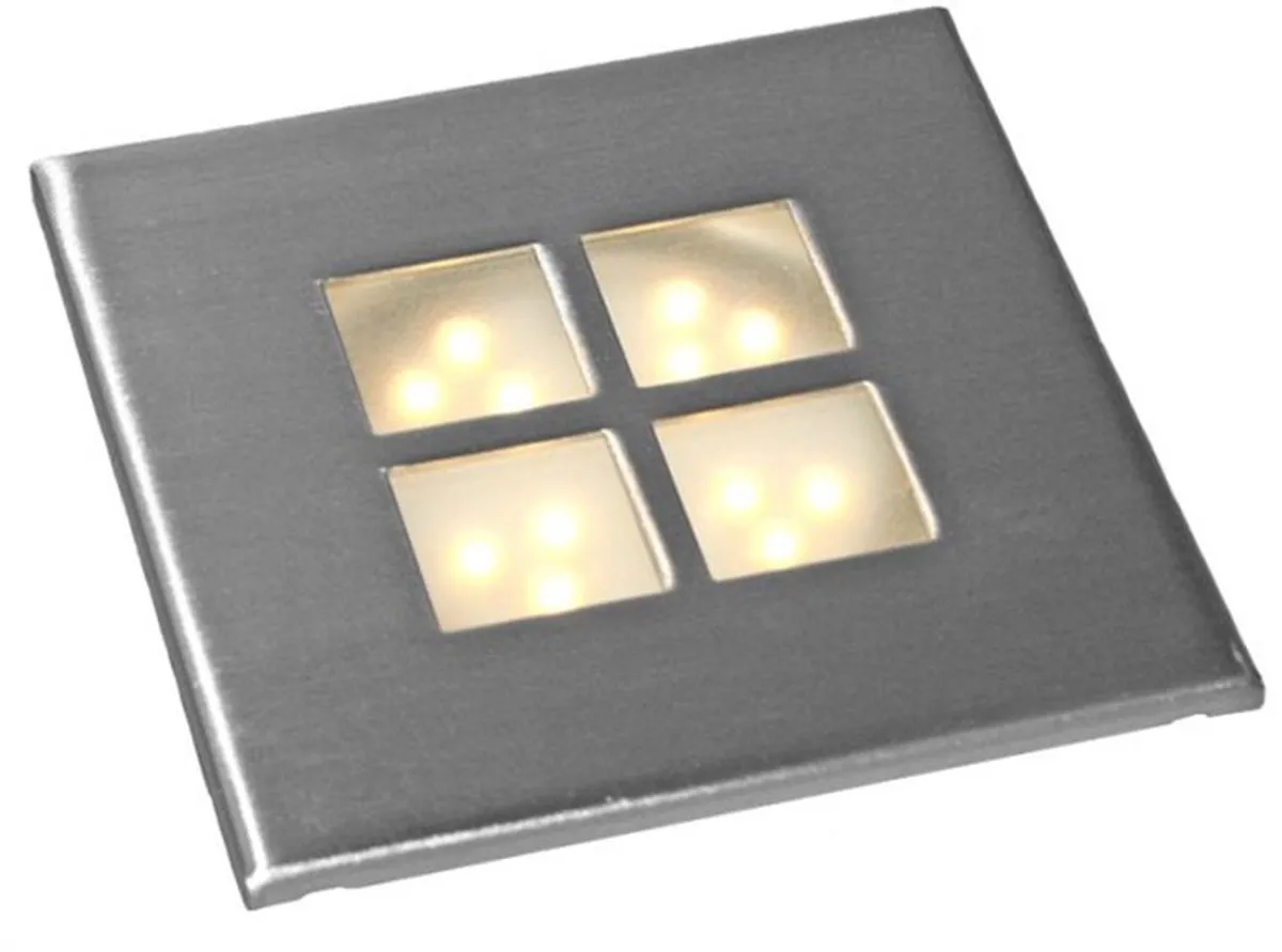 HABA Inbouw 12V LED Spot GAMMA Vierkant