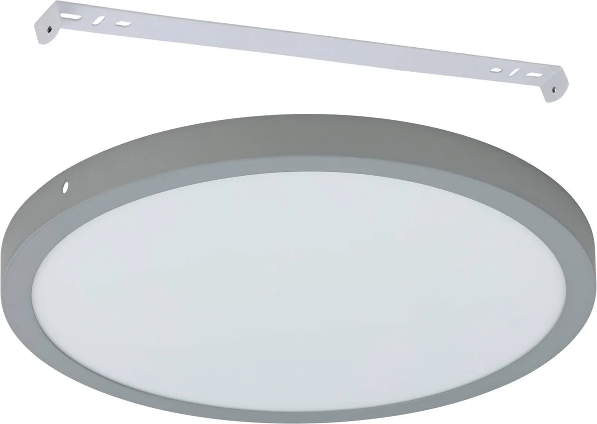 Eglo Fueva 1 Plafondlamp 25W LED Ø40cm - Zilver