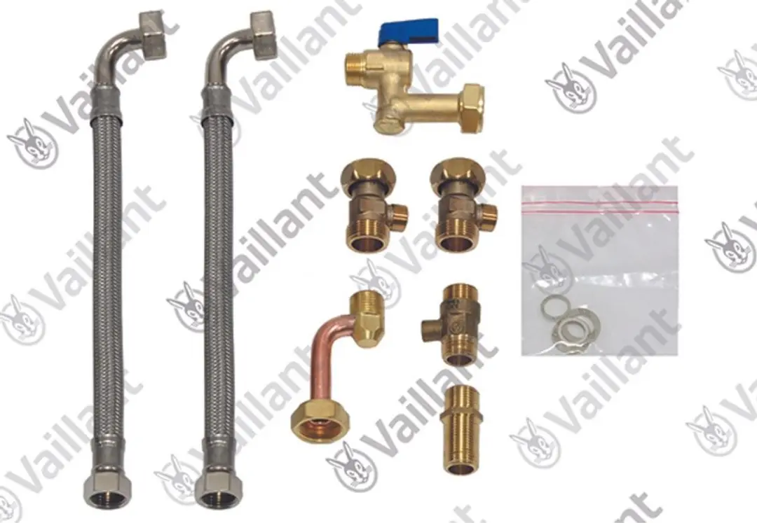 Vaillant Adaptieset MAG 11-0/0 GX - KW/WW-aansluiting - Wit