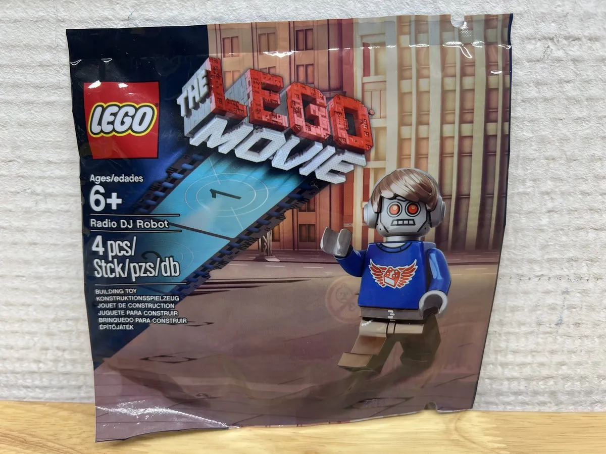 LEGO The LEGO Movie Radio DJ Robot 4 Stuks