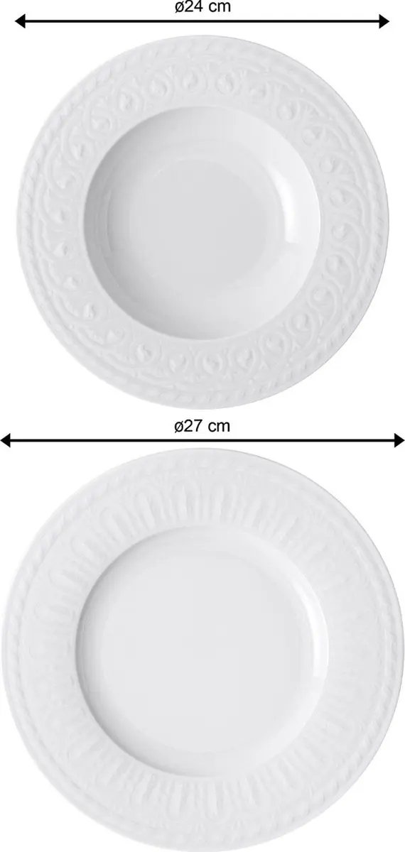 Villeroy & Boch Cellini Tafelservice - 12-delig - 6 Personen