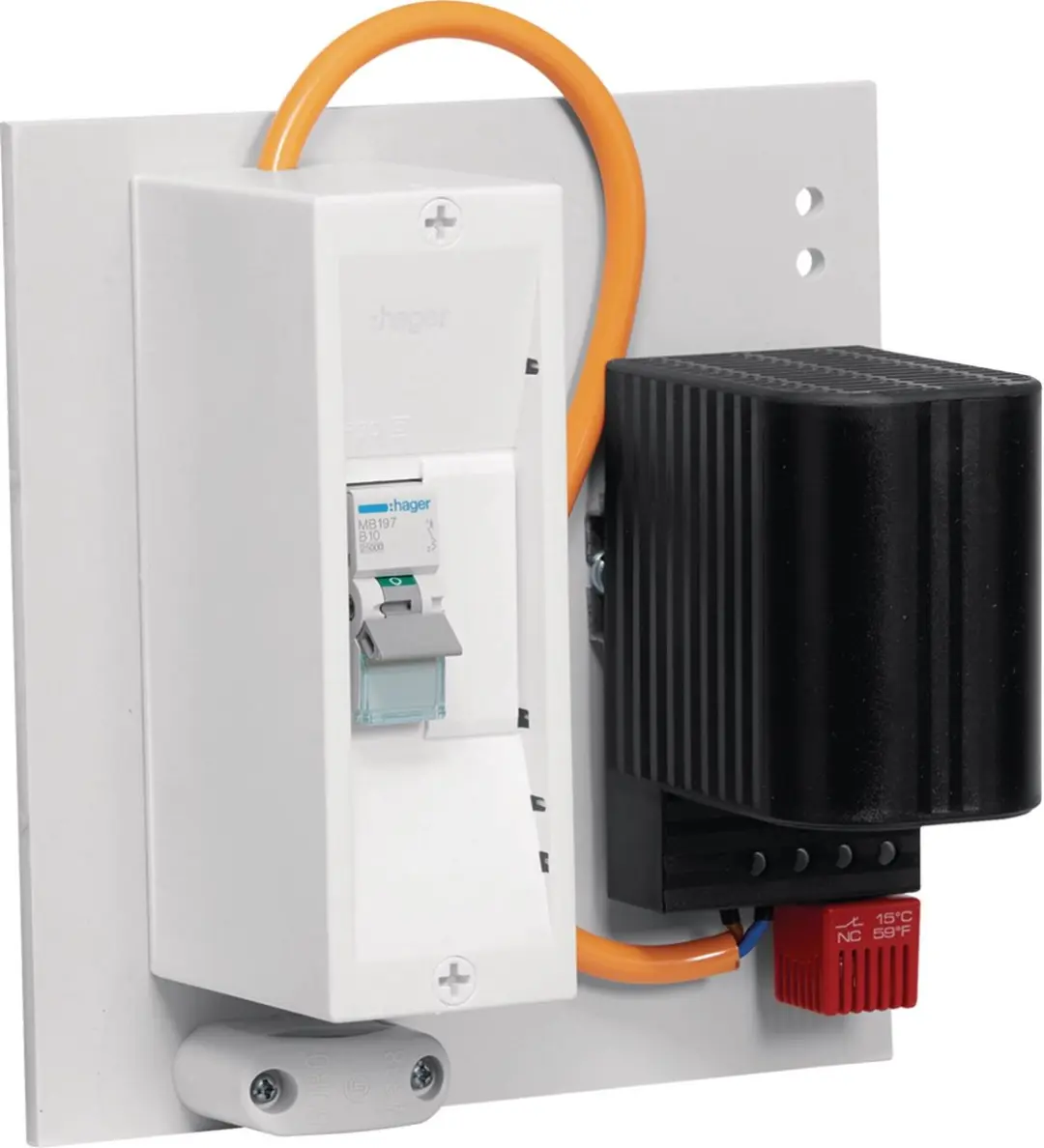 Hager ZAY98536 Schakelkastverwarming 50W