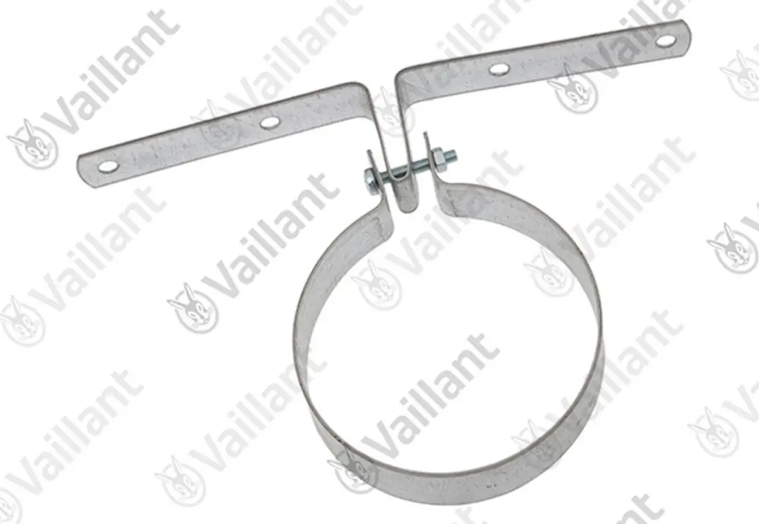 Vaillant Klemhouder DN 100 Senkr. DDF Wit