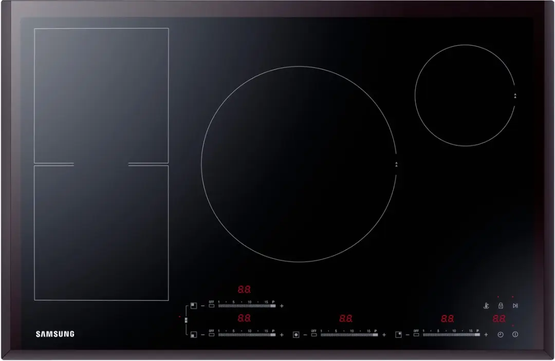 Samsung NZ84F7NC6AB Inbouw Inductiekookplaat 4 Zones - Zwart