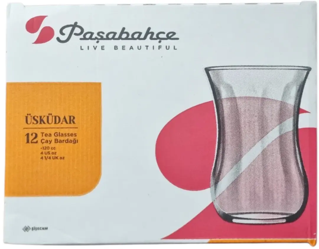 Pasabahce Üsküdar Optische Theeglazen 120ml