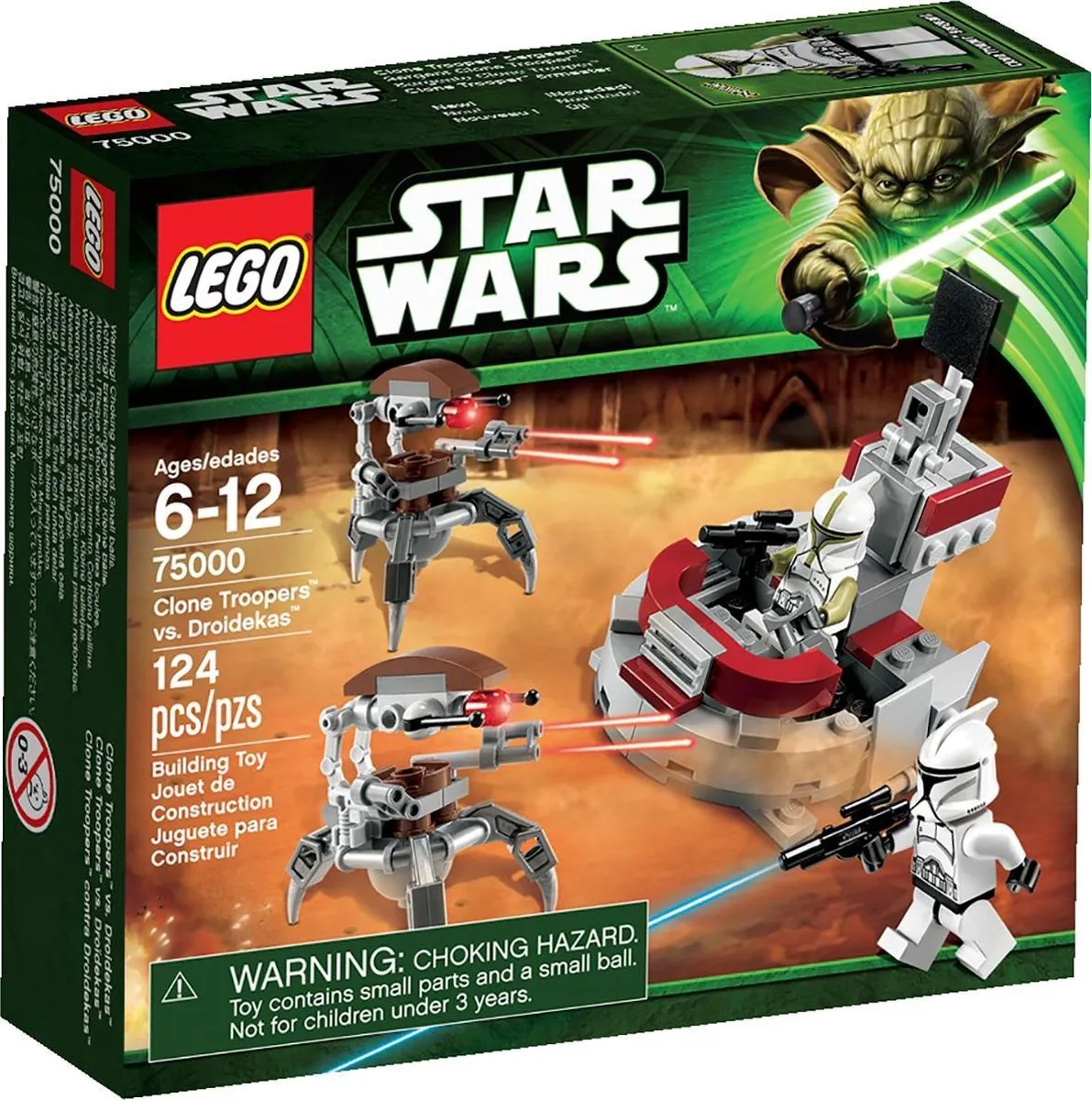LEGO Star Wars Clone Trooper vs. Droidekas 75000