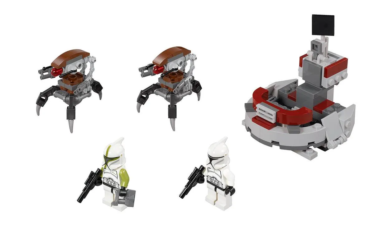 LEGO Star Wars Clone Trooper vs. Droidekas 75000 - 124 Stukken - afbeelding 4 van 6