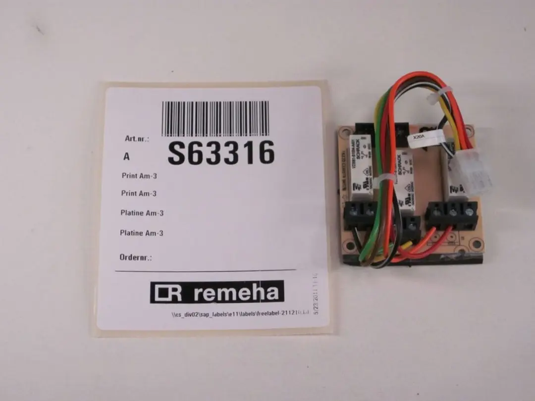 Remeha Printplaat AM3-2 3 Relais