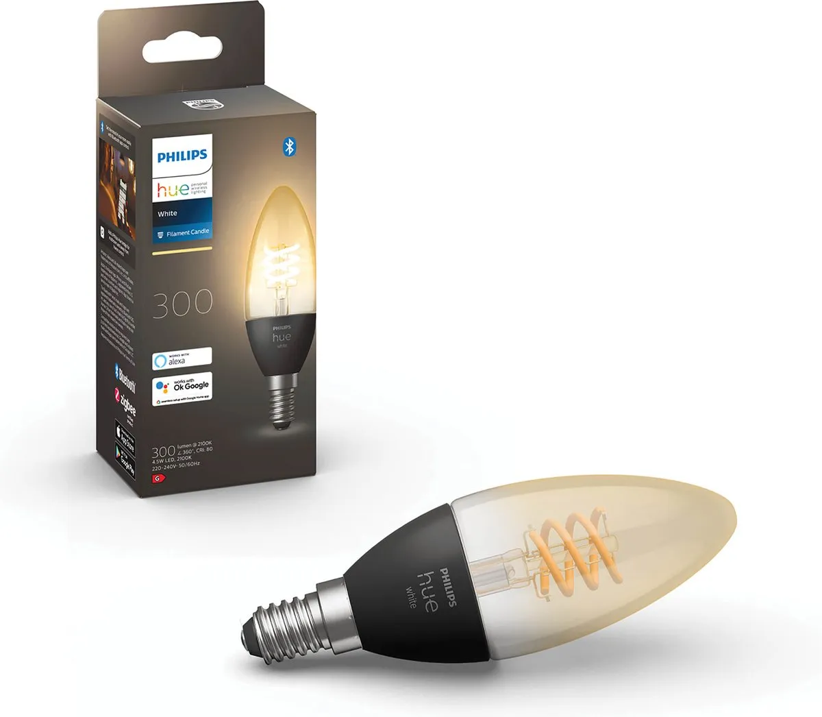 Philips Hue Filament E14 Kaarslamp