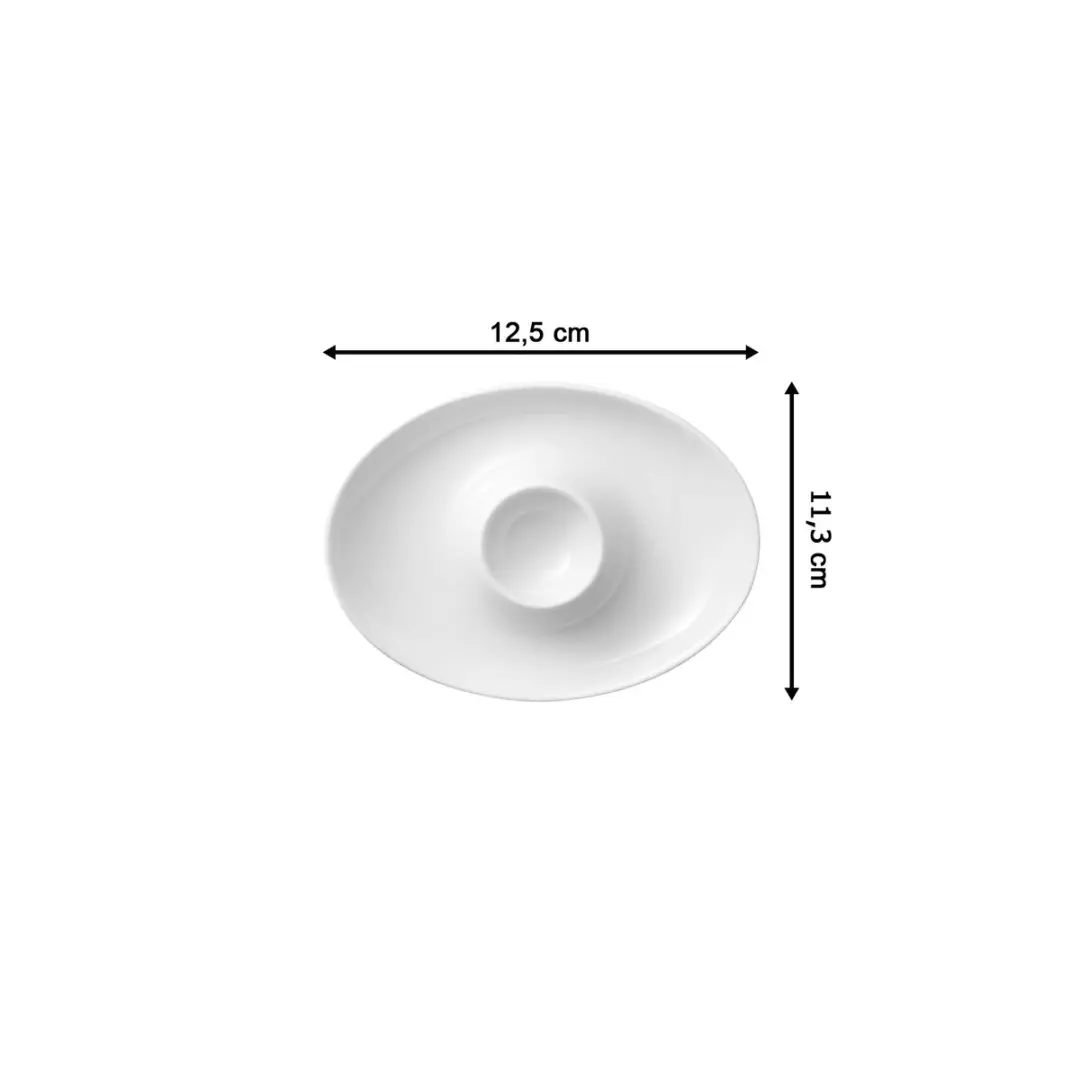 Villeroy & Boch Royal Eierbekers - 6 Stuks - Wit/Gekleurd - afbeelding 2 van 3