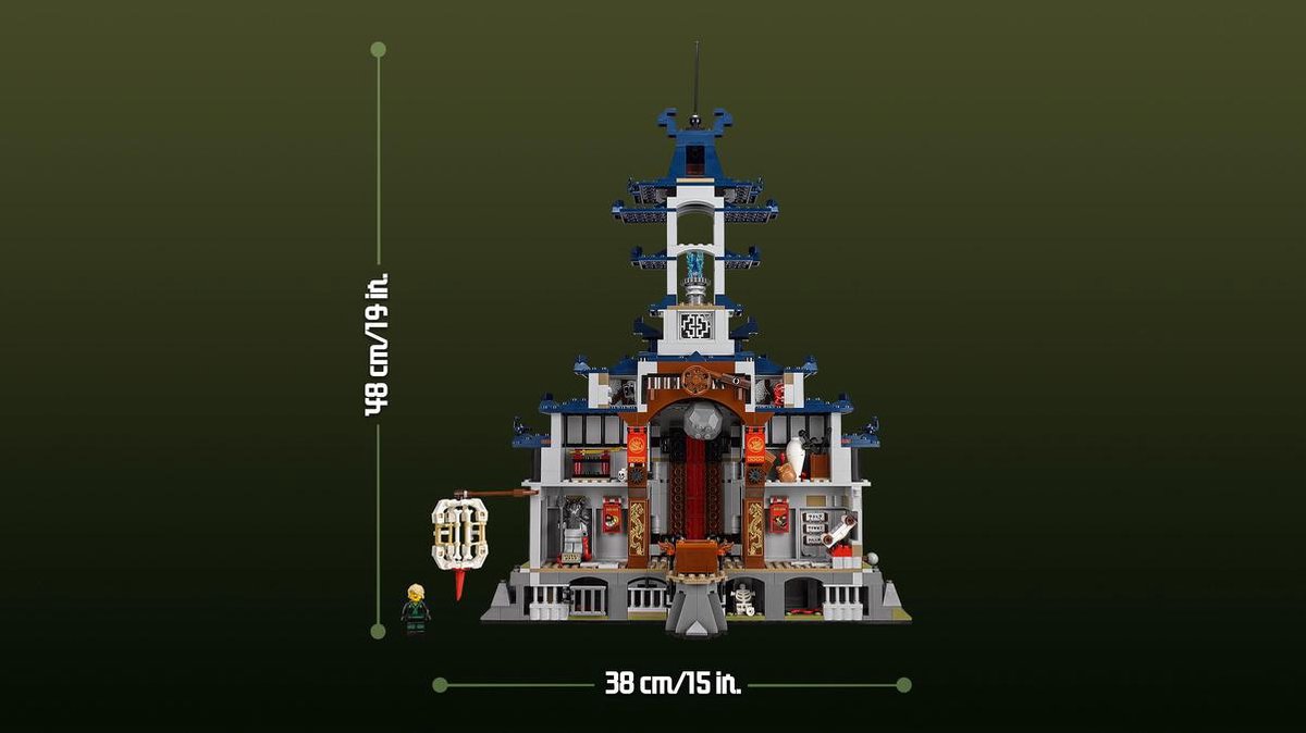 LEGO NINJAGO Movie Tempel van het Ultieme Wapen - 70617