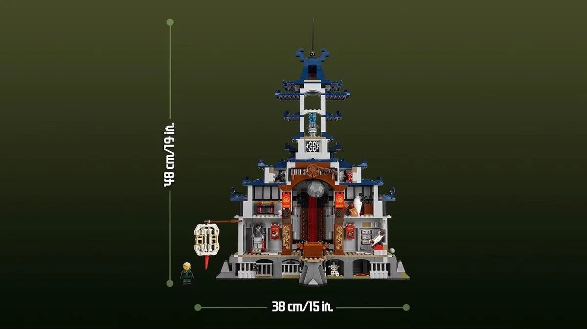 LEGO Ninjago Tempel van het Ultieme Wapen 70617 - 1403 Stukken - afbeelding 5 van 6