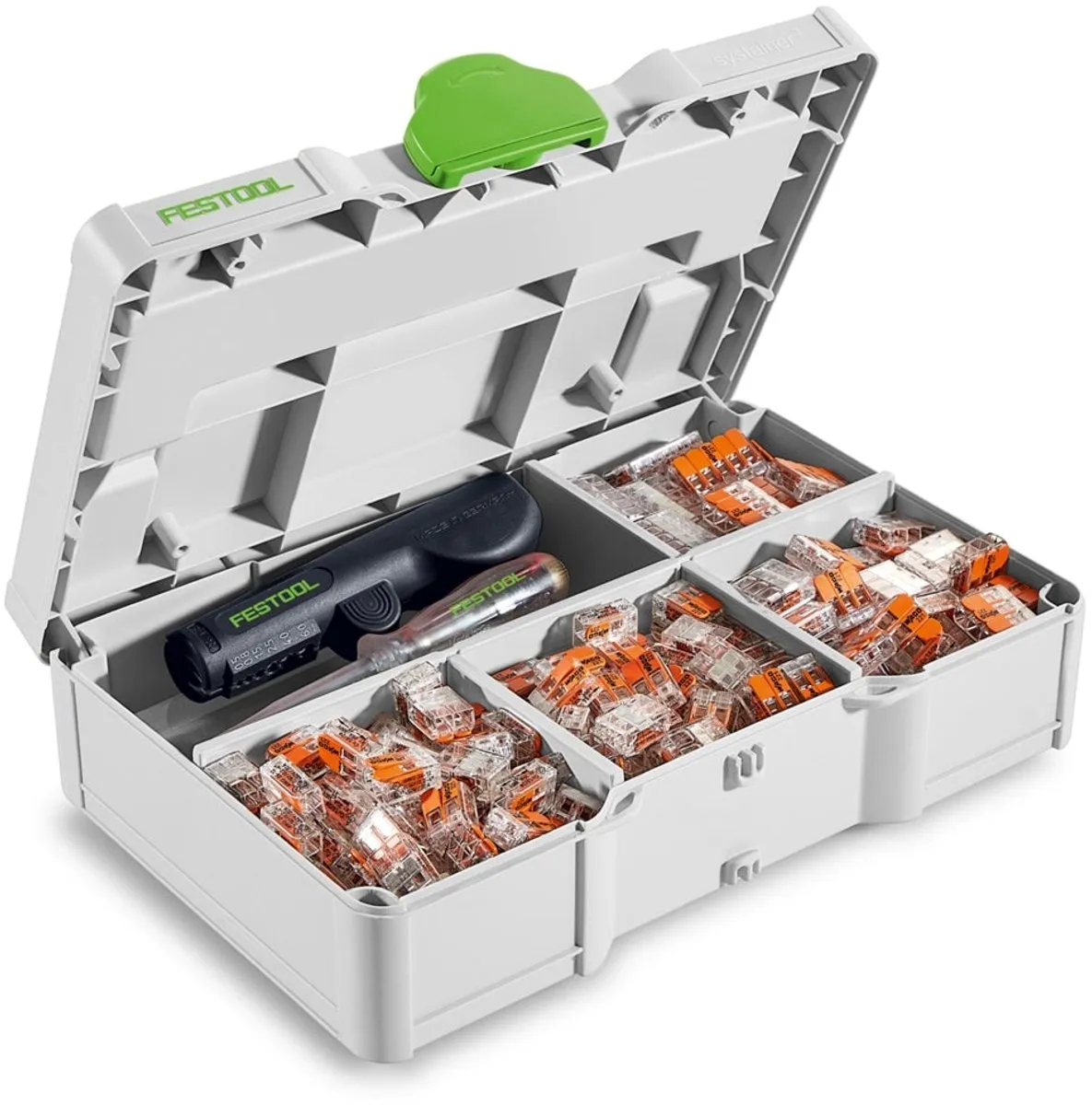 Festool SYS3 S 76-WAGO-Set Lasklemmenset - 221-412 COMPACT
