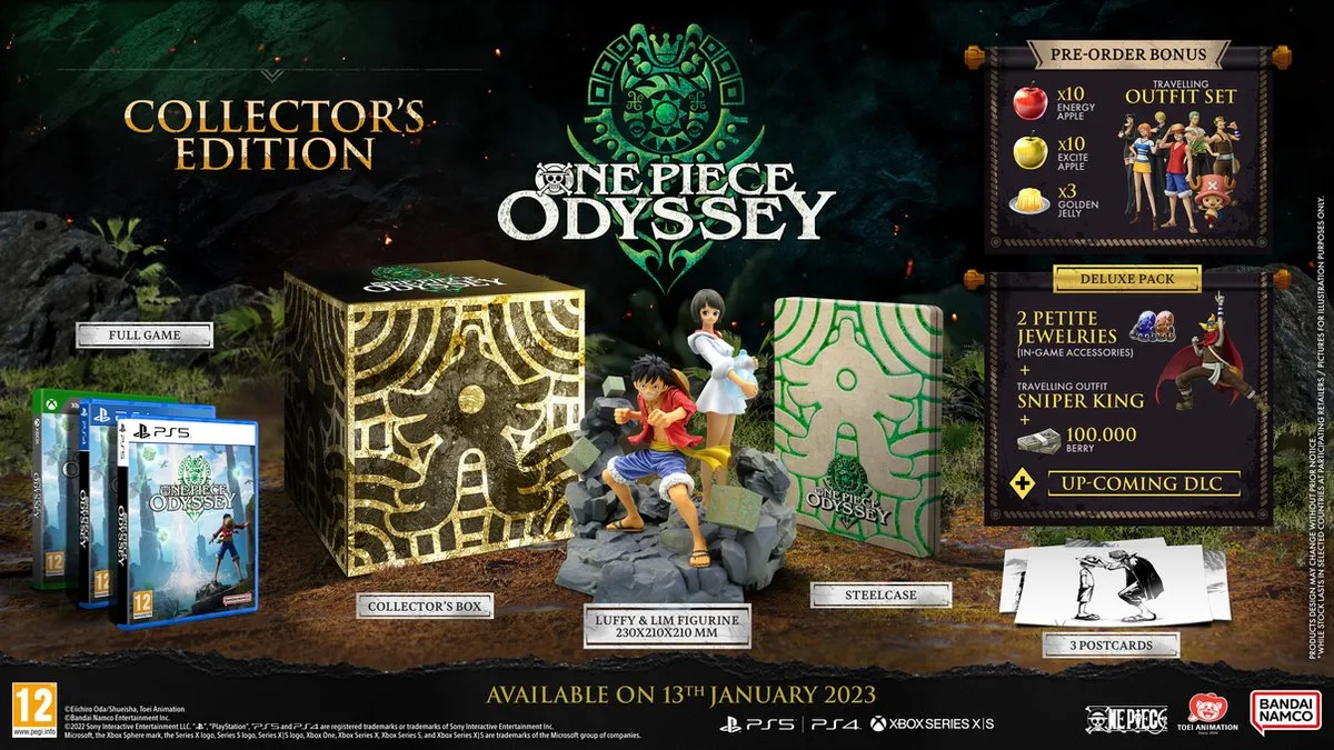 Bandai Namco One Piece Odyssey Collector’s Edition PS4