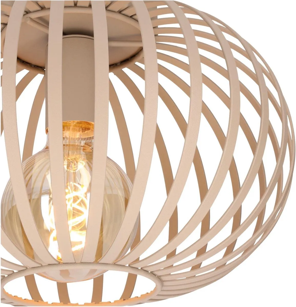 Lucide Merlin Plafonnière Ø30cm - Taupe
