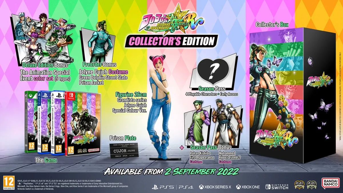 Bandai Namco JOJO'S BIZARRE ADVENTURE All-Star Battle R Collectors Edition - Xbox Series X|S
