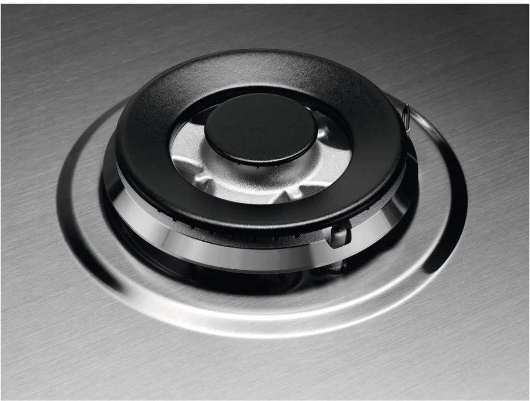AEG HGB75400SM Inbouw Gaskookplaat 75cm - 5 Zones - RVS