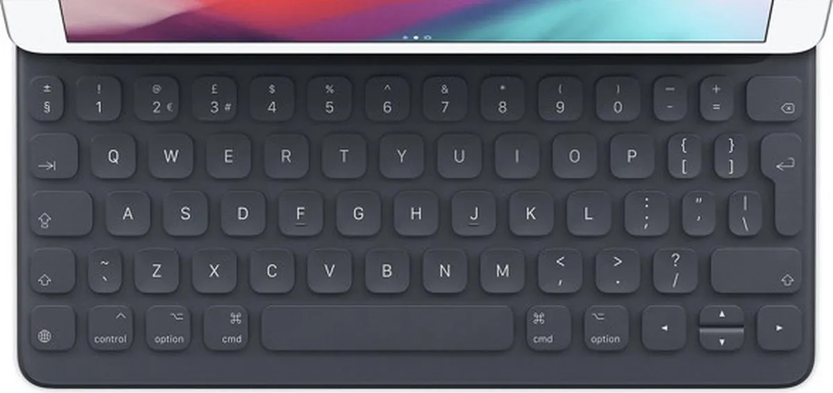 Apple Smart Keyboard Folio MX3L2Z/A - iPad 7e/Air 3e Gen - Zwart