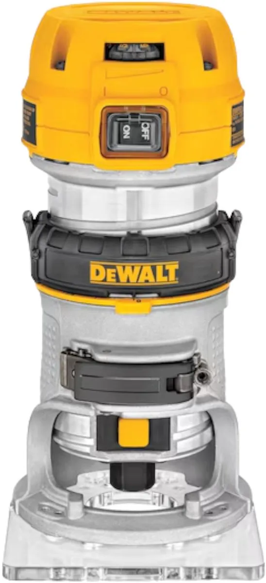 DeWalt D26200-QS Affleureuse 900W - Zilver/Geel