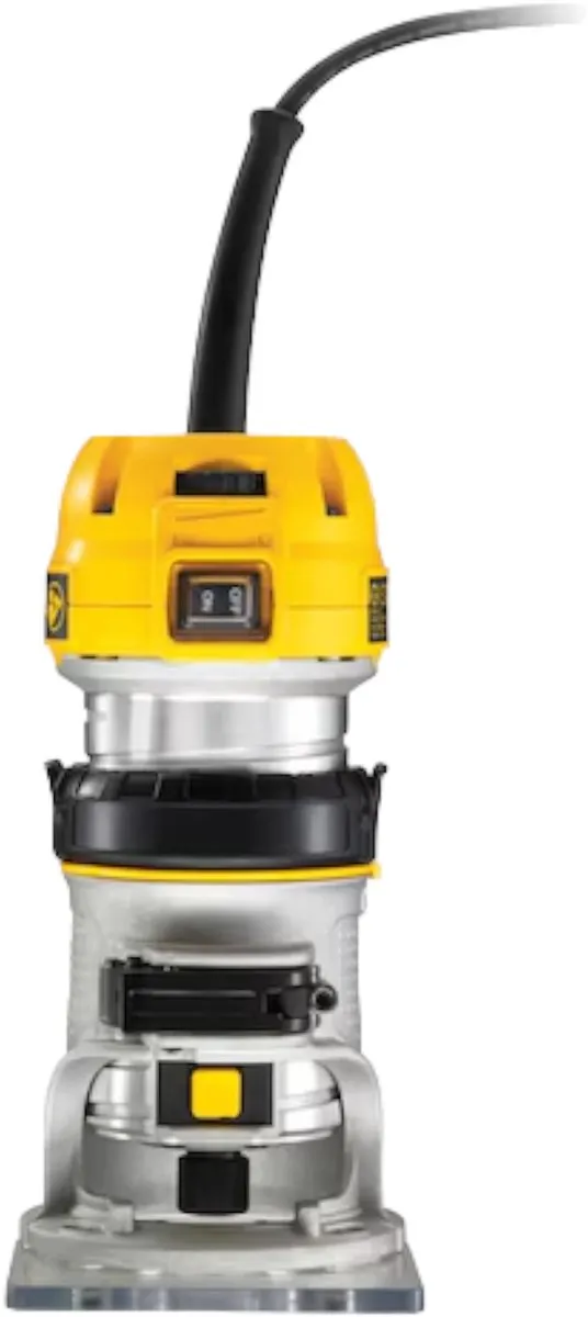 DeWalt D26200-QS Affleureuse 900W - Zilver/Geel - afbeelding 6 van 6