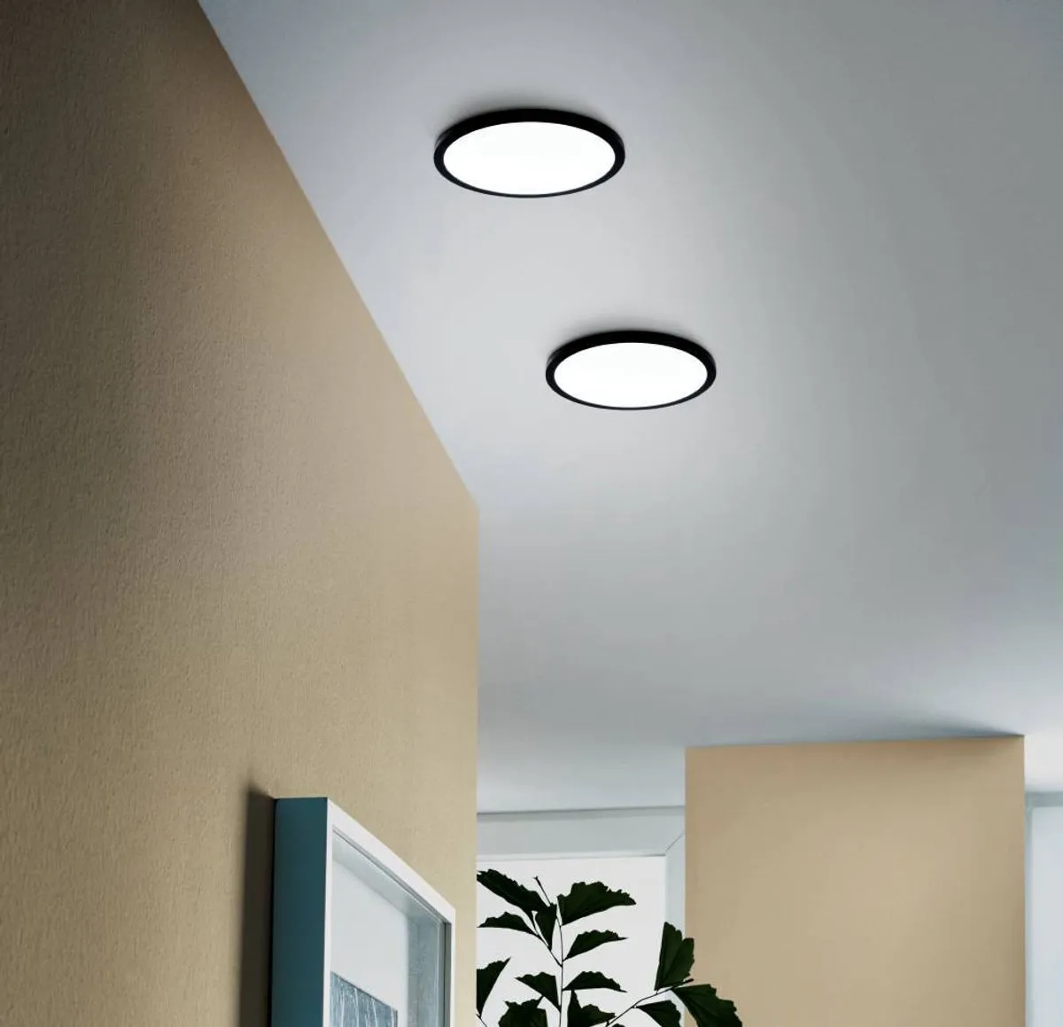 Eglo Fueva Flex Inbouwlamp 22.5cm - Zwart - 4000K