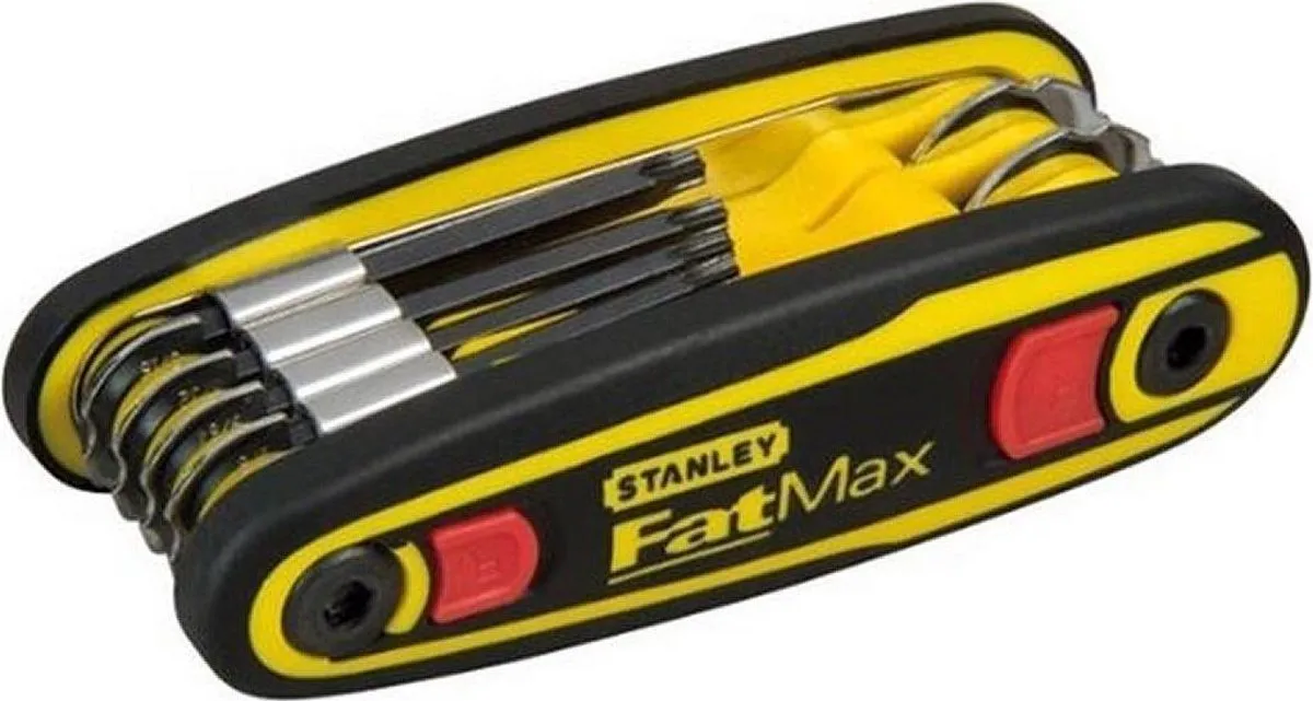 Stanley FatMax Vergrendelbare Torx Stiftsleutelset - 8-delig - Geel