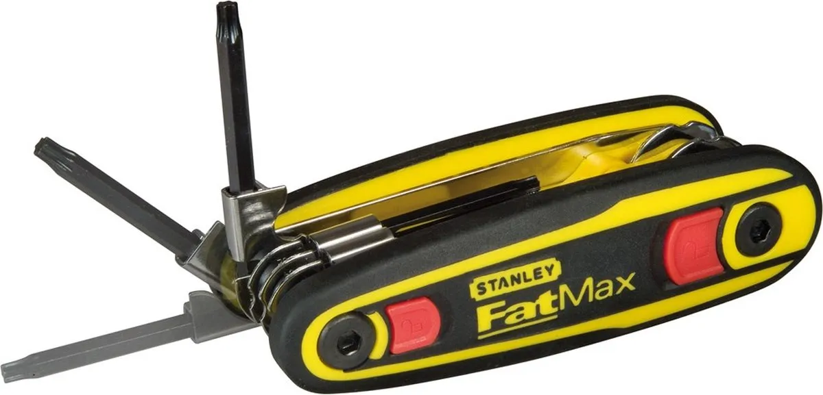 Stanley FatMax Vergrendelbare Torx Stiftsleutelset - 8-delig - Geel