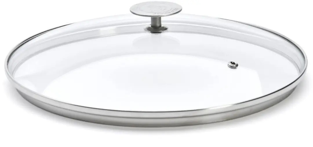 DeBuyer Prim'Appety Hapjespan 24cm + Deksel - RVS Inductie - Grijs