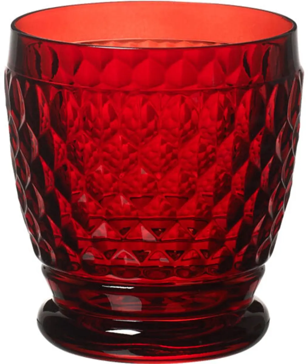 Villeroy & Boch Boston Coloured Beker - 330ml - 4 Stuks - Rood
