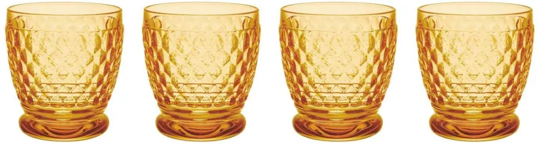 Villeroy & Boch Boston Coloured Beker - 330ml - 4 Stuks - Rood