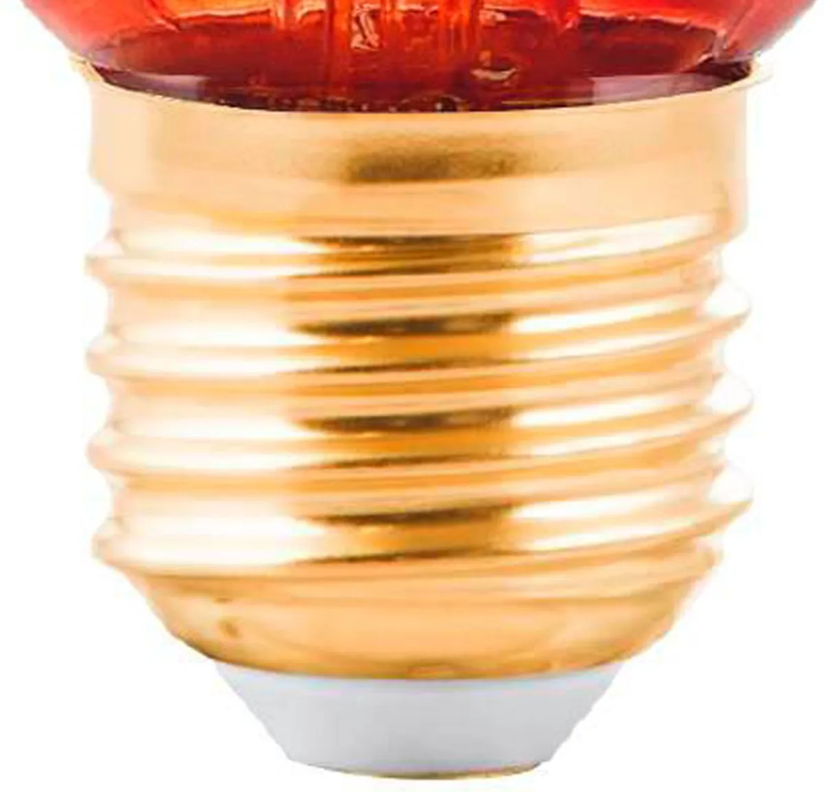Eglo LED Lamp E27 Ø7,5cm - Goudkoper - 4W - 2000K - Dimbaar